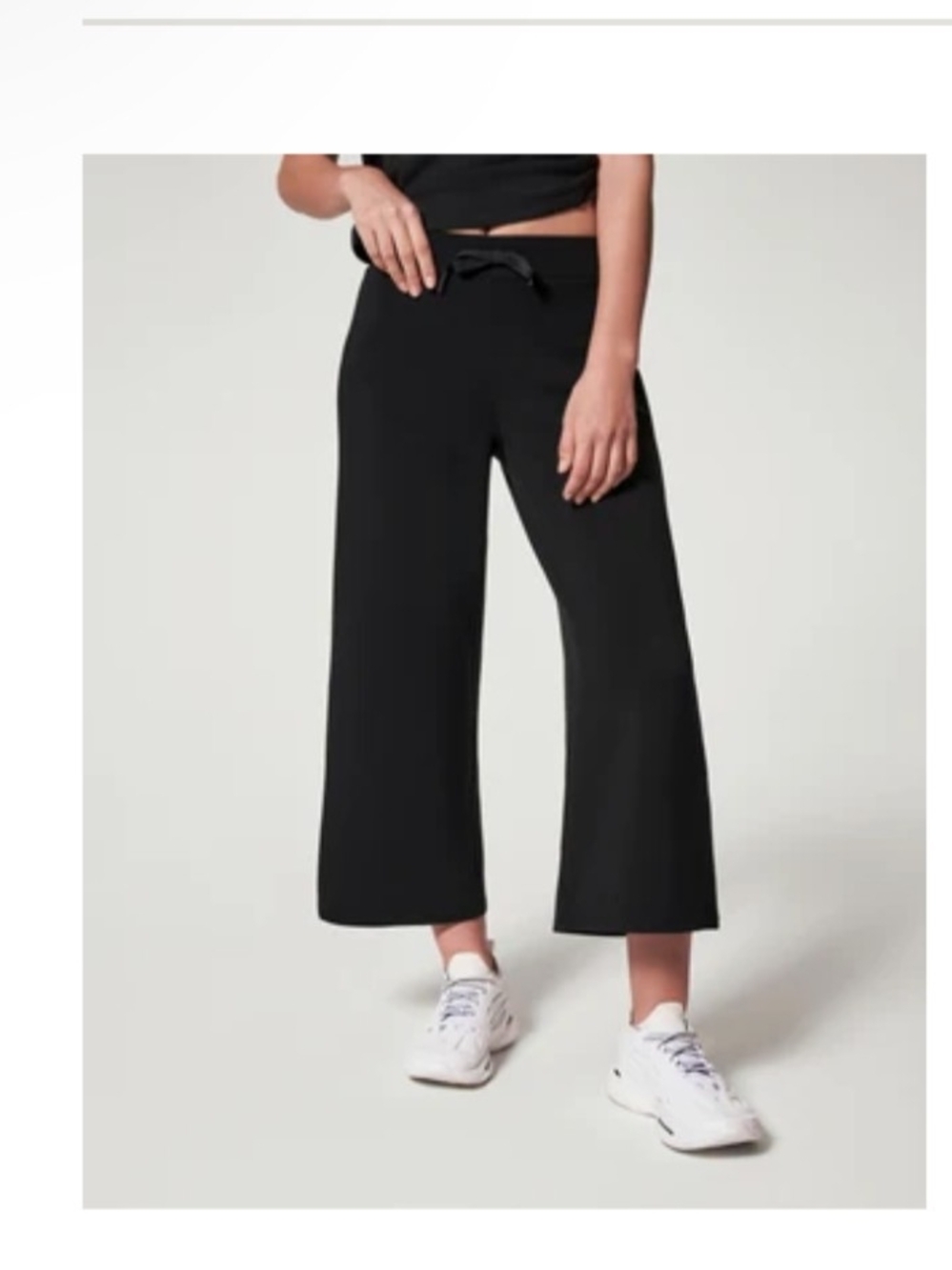 SPANX AirEssentials Cropped Wide Leg Pant